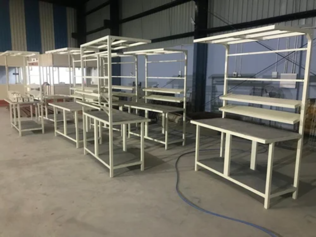 Mild Steel Assembly Line Work Station